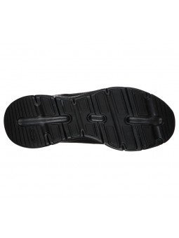 Zapatillas Skechers Arch Fit 232040 color negro, vista suela.