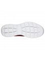 zapatillas deportivas SKECHERS, modelo 232057, RDBK rojo, con cordones, vista suela