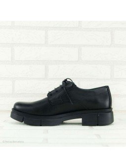 Zapatos Lince, suela track, modelo 6552, color negro, de piel, vista interior