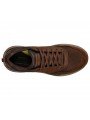 Zapato casual deportivo Skechers Relaxed Fit Benago Treno 66204 CDB Marrón, con cordones, vista superior