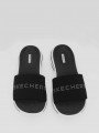 Sandalia Skechers GOwalk 5 Heatwave chancla 140090 bkw superior