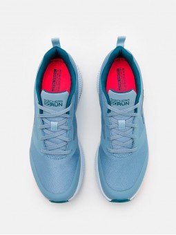 Zapatillas Skechers Go Run Consistent Lunar Night, modelo 128275 blu, color azul, vista superior