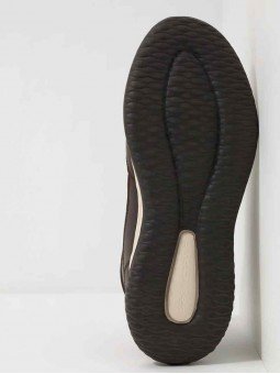 Botas Skechers Delson Selecto waterproof, modelo 65801 choco, color marron, vista suela